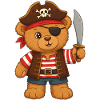 Teddy Bear Pirate