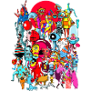 friendly Monster Pullover Hoodie