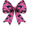 Coquette Bow Whale Ocean Animal Print Pinkki