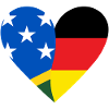 Solomon Islands Germany Heart
