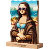 Mona Lisa on holiday