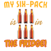 Sixpack im Kühlschrank
