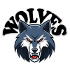 Wolfsbild mit Wolfstext