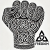 Poing tribal