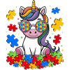 Autism Awareness Unicorn