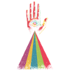 Oeil Arc-en-ciel