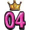 4 Number Crown