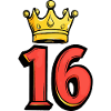 16 Number Crown