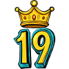 19 Number Crown