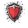Broken Shield – Symbol of Strength