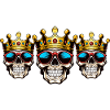 Skull King Crown Team
