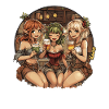 Fantasy Wirtshaus – Elves with beer