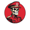 Skeleton Commander – Dark Military Aesthetic