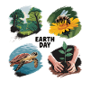 Environmental Protection T-Shirt – Earth Day Motif