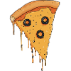 Pizza Slice - Olives