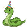 Animal Cartoon Party Snake