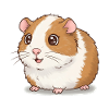 Animal Cartoon Guinea Pig