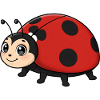Animal Cartoon Ladybug