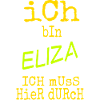 Eliza as Eliza