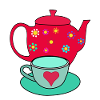 Teapot Tea Teacup Breakfast Drinks