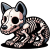 Skeleton Wolf