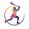 Lacrosse Frau