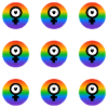 Feminist Icons - Rainbow Flag