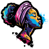 Afro African Woman