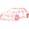 Auto outline red