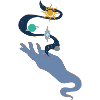 Universe in hand colour