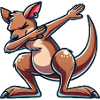Kangaroo Dabbing