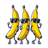 Funny Let's Go Bananas