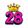 28 Nombre Couronne