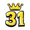 31 Nombre Couronne