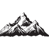 Mountain Symbol Alps