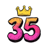 35 Number Crown