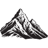Berge Icon Mountains Symbol