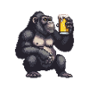 Gorilla Pixel Beer