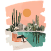 Cactus Pool Summer