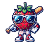 Strawberry Baseball Fun avec style