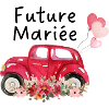 Bride-to-be car floral bride