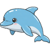 Animal Cartoon Dolphin