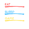 Manger dormir jeu Répéter