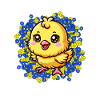 Easter Chick Flowers Flower Blossoms