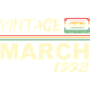 Mars 1992 - March 1992
