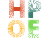 Hope Is Alive Gradiententypografie