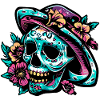 skull neon