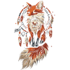 Fox Dream Catcher Indian