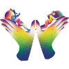 Rainbow Hands of Care