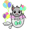 Bat Baby Birth Kids Eggshell